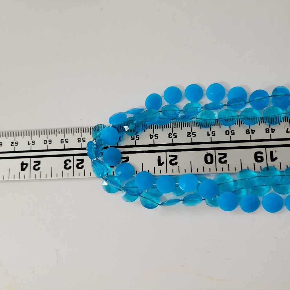 Vintage Beaded Necklace Set Of 2 Gender Reveal - Picture 5 of 5